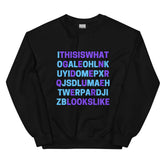 This Is What Genderqueer Looks Like Unisex Sweatshirt